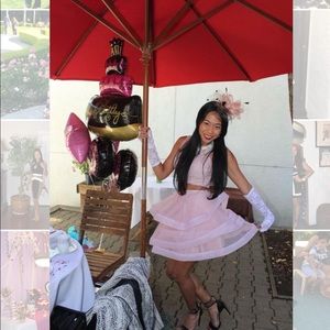 Two piece dress.WORN ONCE. IN PERFECT CONDITION